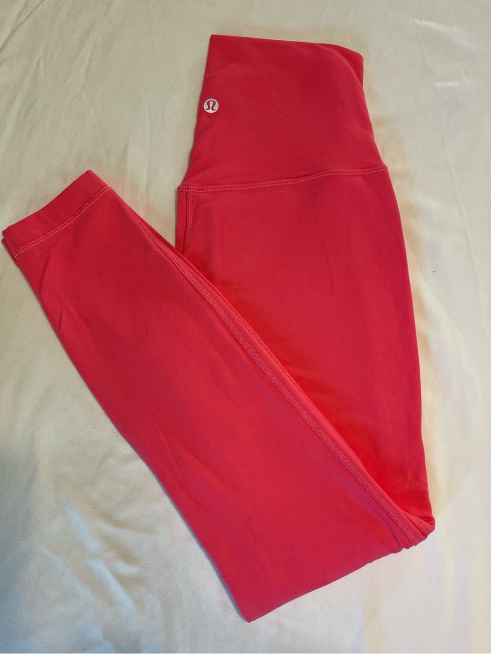 Lululemon Align High-Rise Pant 25” Lip Gloss Nulu Leggings Size 4